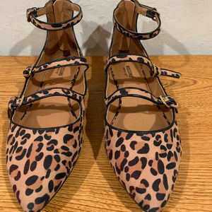 Leopard Print Flats